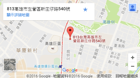 高雄漢神巨蛋門市地圖